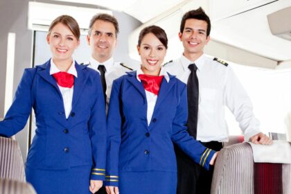 Airplane cabin crew