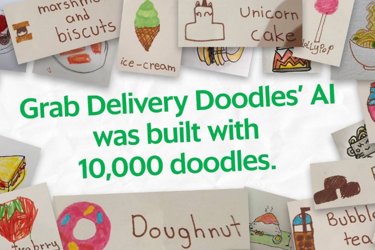 grab’s-new-delivery-doodles-feature-magically-turns-children’s-drawings-into-food-orders-with-google’s-ai