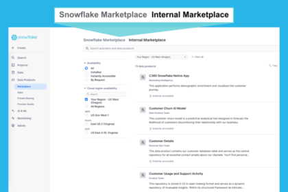 Snowflake-Internal-Marketplace