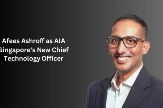 Afees Ashroff as AIA Singapore's New Chief Technology Officer