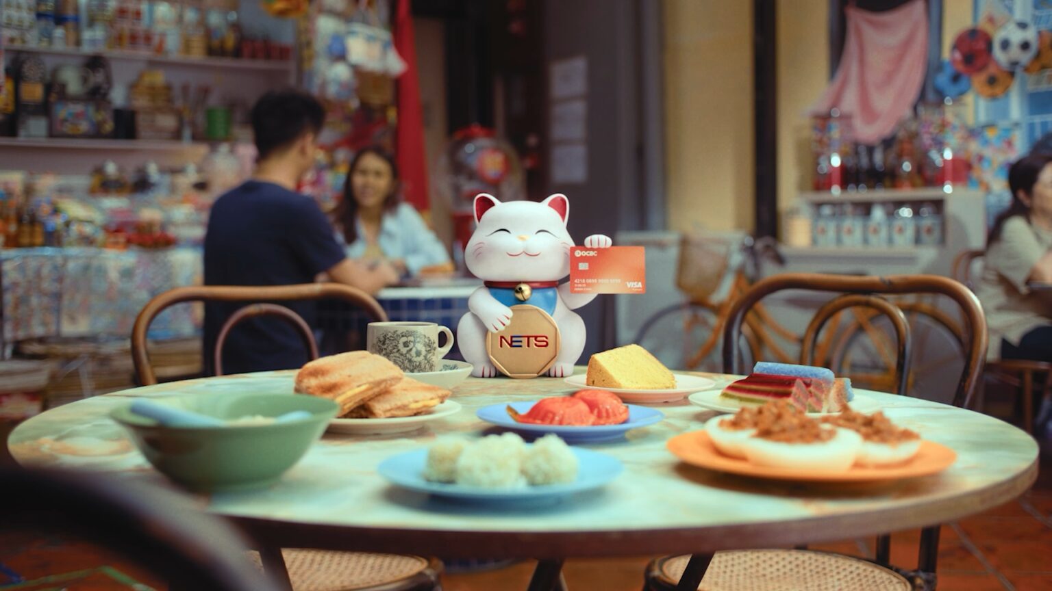 DDB Utilizes Fortune Cats to Position NETS