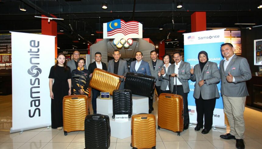 Samsonite Malaysia Partners with The Olympic Council of Malaysia to Support National Athletes at Paris 2024 Olympics