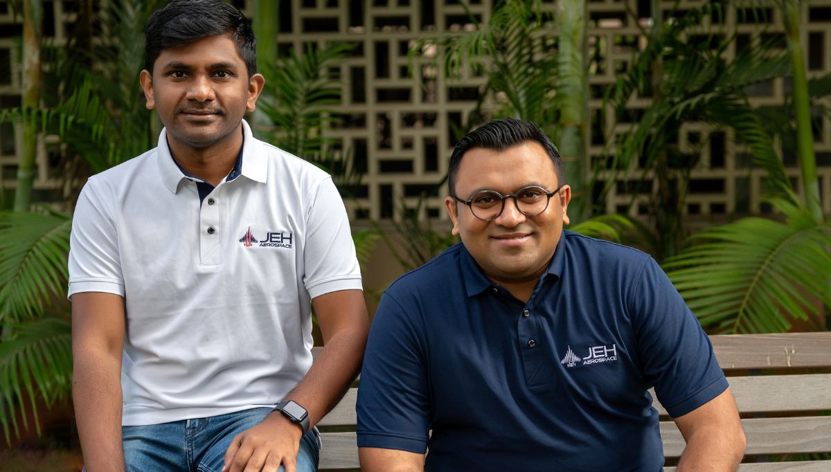 L-R Venkatesh Mudragalla and Vishal Sanghavi Co-founders of Jeh Aerospace