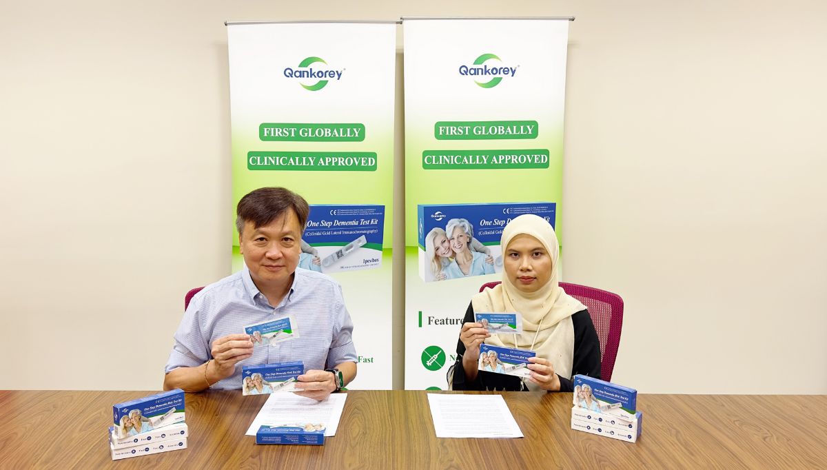 Malaysia's First Non-Invasive Dementia Test Kit Unveiled by Qankorey and Clotech