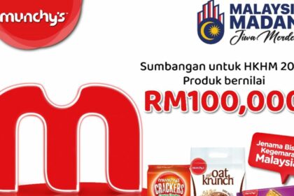 Munchy’s Celebrates National Day by Sharing RM100,000 Worth of Biscuits at Putrajaya Parade