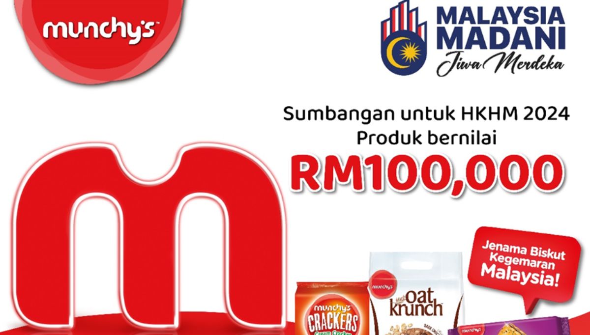 Munchy’s Celebrates National Day by Sharing RM100,000 Worth of Biscuits at Putrajaya Parade