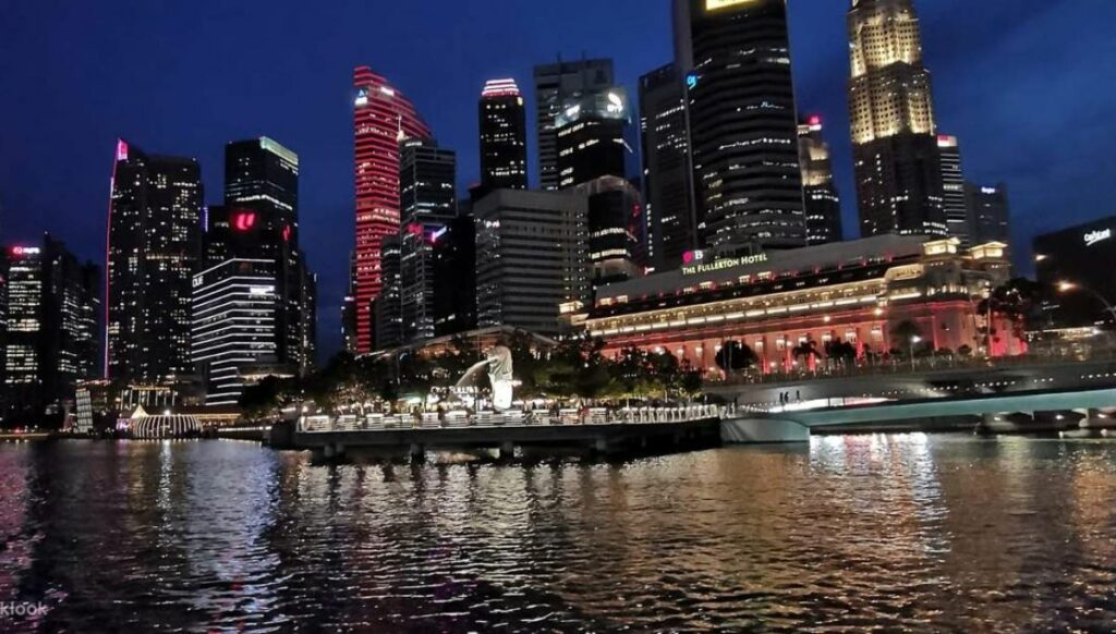 Night scene at Clarke Quay