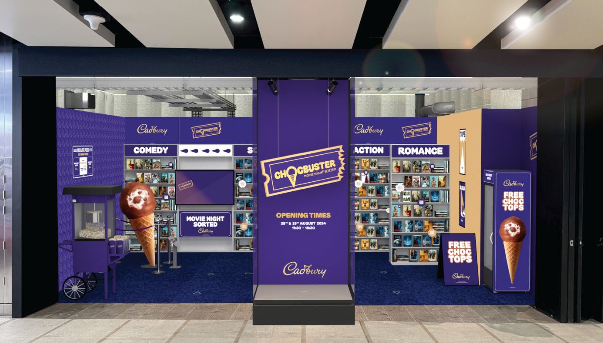 Step Back in Time with Cadbury's Nostalgic CHOCBUSTER Pop-Up Store in Sydney