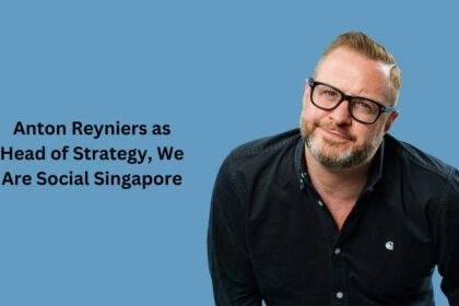 Anton Reyniers as Head of Strategy, We Are Social Singapore