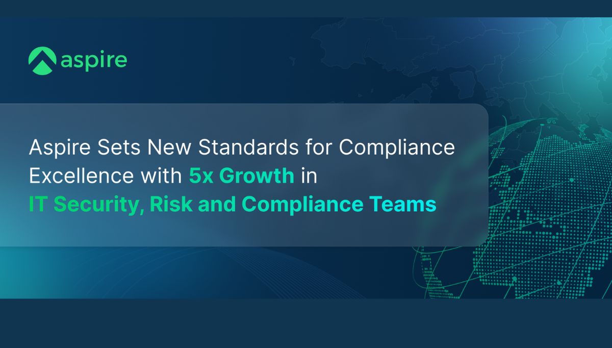 Aspire Sets New Standards for Compliance Excellence with 5x Growth in IT Security