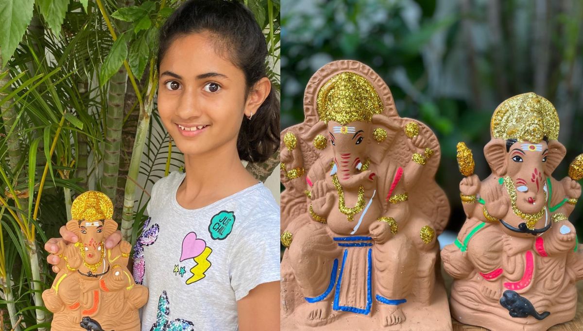 Chennai Teen Expands Eco-Friendly Ganesh Idol Business Globally, Supporting Artisans and Sustainability