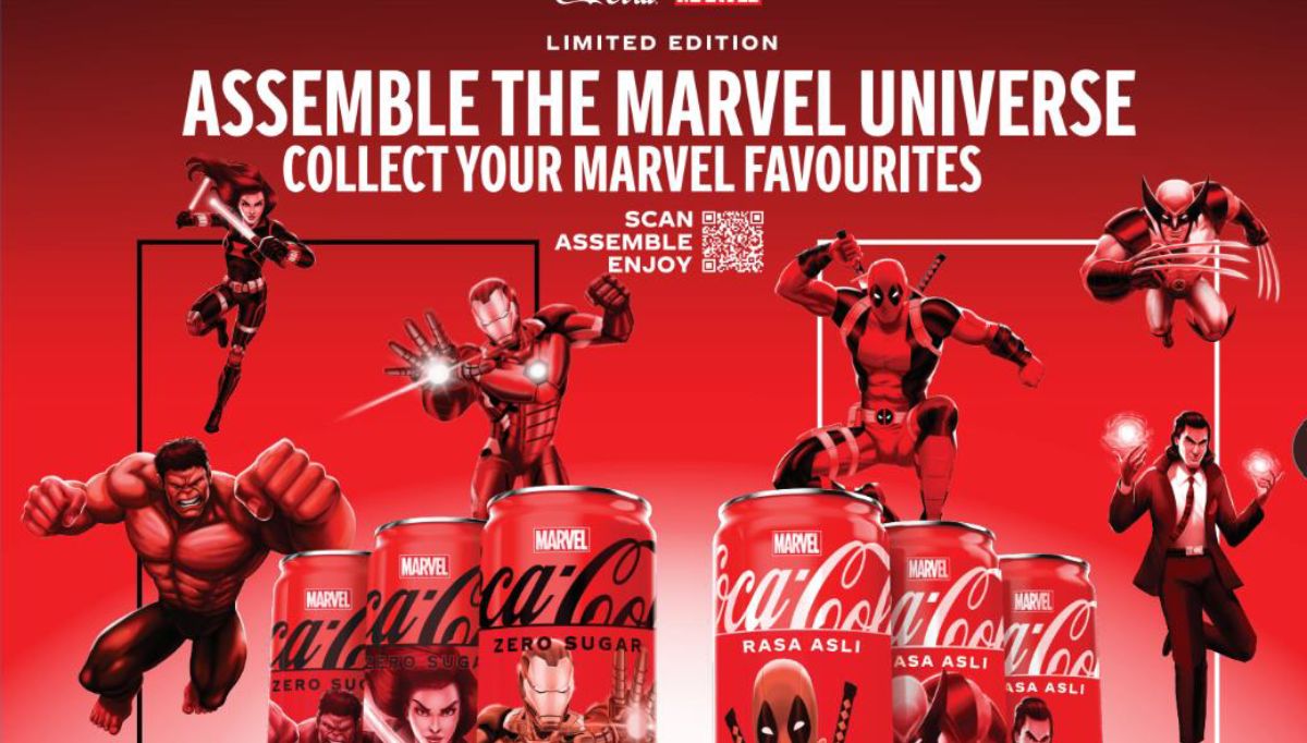 Coca-Cola and Marvel Join Forces for an Unprecedented Immersive Experience with Limited-Edition Cans