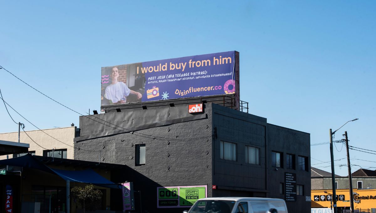 Disinfluencer's Bold Entry: Crowdfunded Billboard Paves the Way for Disability Inclusion in Marketing