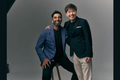 Group Image On the left, Sundip Chahal, Chief Executive Officer of Milieu Insight with Gerald Ang, Founder of Milieu Insight