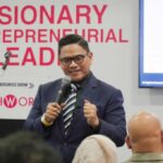 Datuk Wira Dr. Azizan Osman, Founder of Richworks International Sdn. Bhd presenting his keynote speech at the recent The Business Show Asia in Singapore