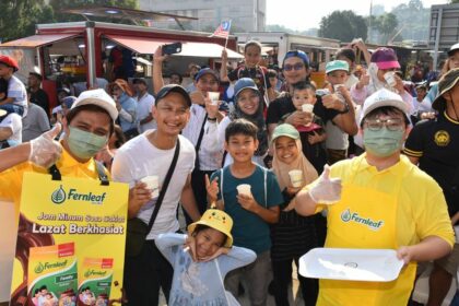 Malaysians Embrace Fernleaf’s New Nutritious Chocolate Milk Powder at National Day Parade