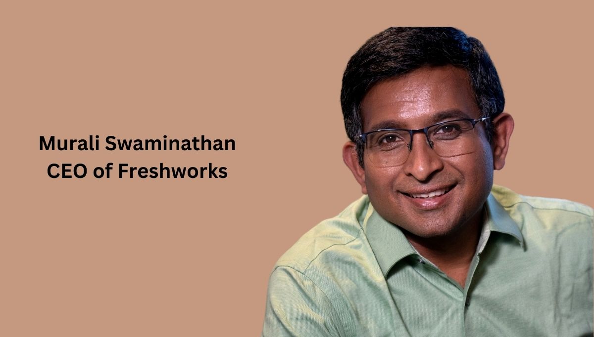 Murali Swaminathan CEO of Freshworks