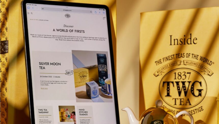 TWG Tea Redefines Luxury Tea Experience with Innovative Virtual Worlds on Its New Global Website