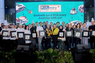 The Malaysia Airports commercial team led by Senior General Manager, Commercial Services Hani Ezra Hussin (centre) celebrate with the award winners on a memorable evening.