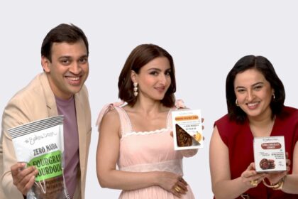 Founders Aditi Handa and Sneh Jain with Soha Ali Khan - The Baker's Dozen