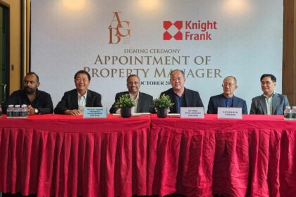 signing ceremony - appointment of property manager