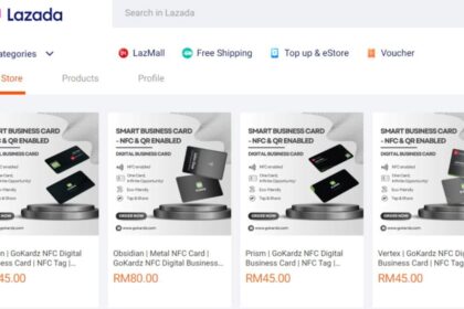 GoKardz NFC Cards and Accessories Now Available on Lazada – Revolutionizing Networking with a Click