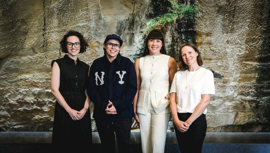 L-R Nicole Armstrong (Executive Strategy Director Australia), Tara McKenty (Executive Creative Director Australia), Justine Leong (General Manager Sydney), and Iona Macgregor (Chief Strategy Officer, Australia)