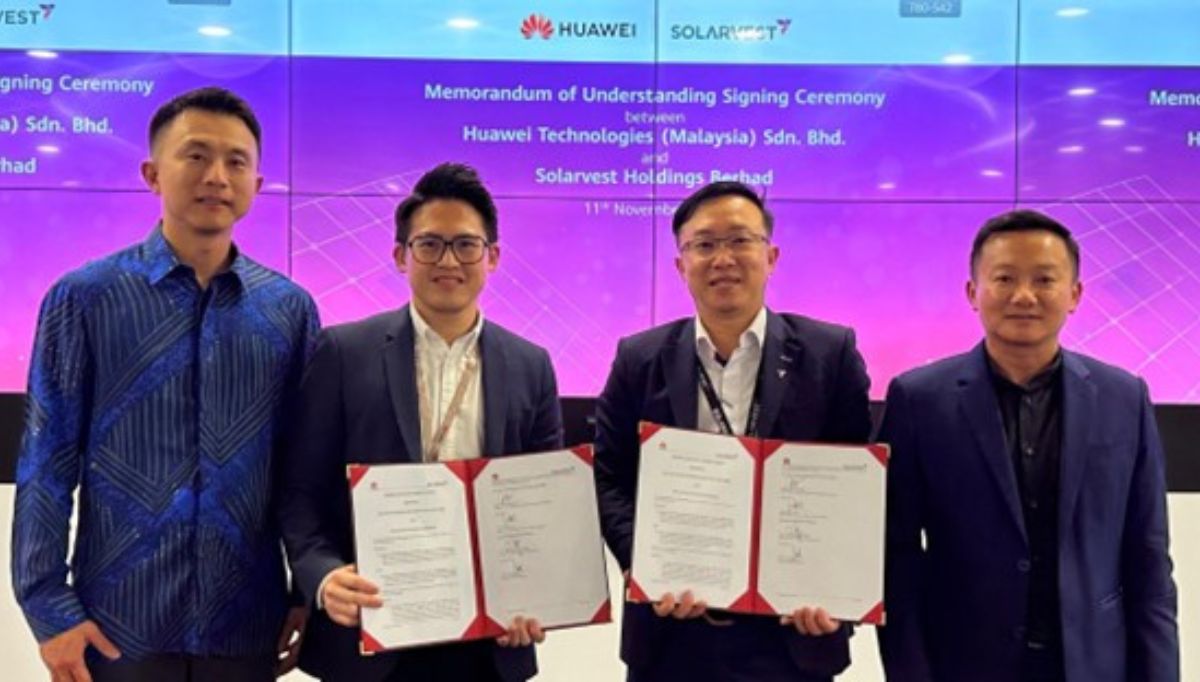 Solarvest and Huawei Malaysia Join Forces to Drive Malaysia's Renewable Energy Goals