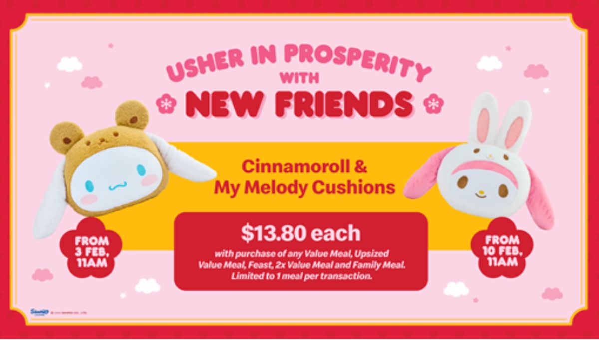 McDonald’s Singapore Ushers in Lunar New Year with Sanrio Surprises!