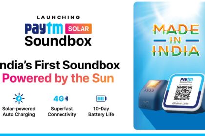 Launching paytm solar soundbox